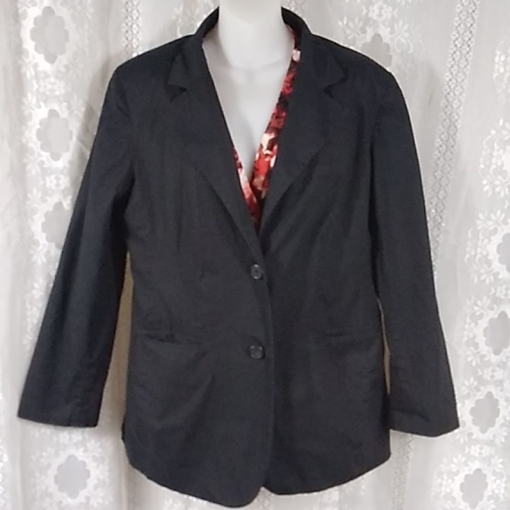 ALLEN B WOMEN'S BLACK JACKET SIZE XL